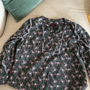 Gorgeous peasant style JCrew Liberty top in xl